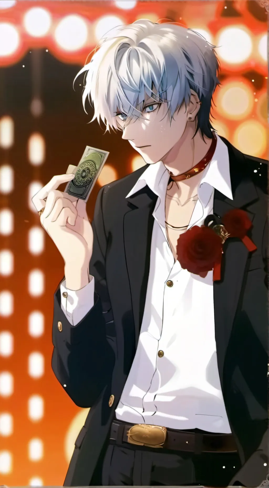 ai character: gojo background