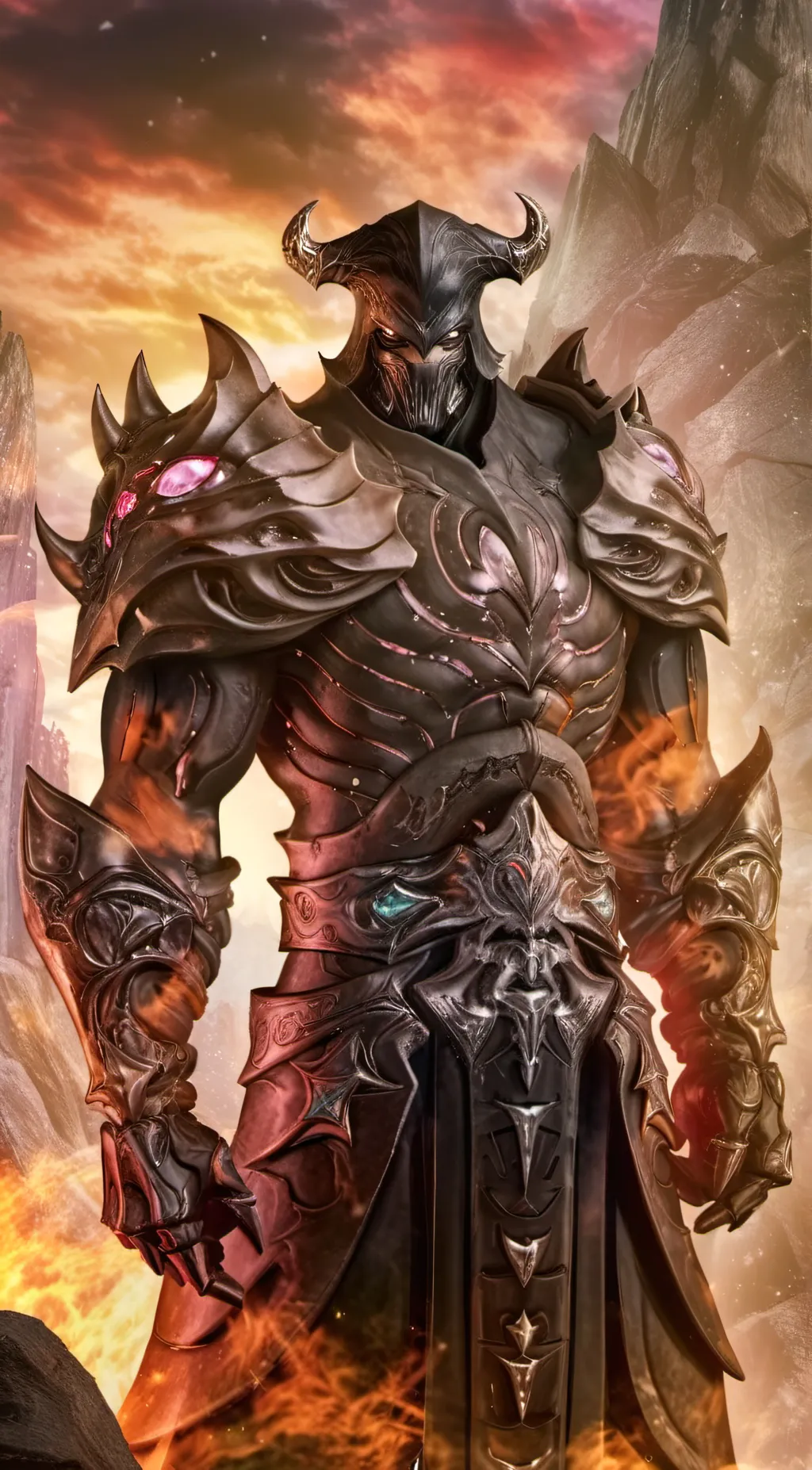 ai character: tremor fist background