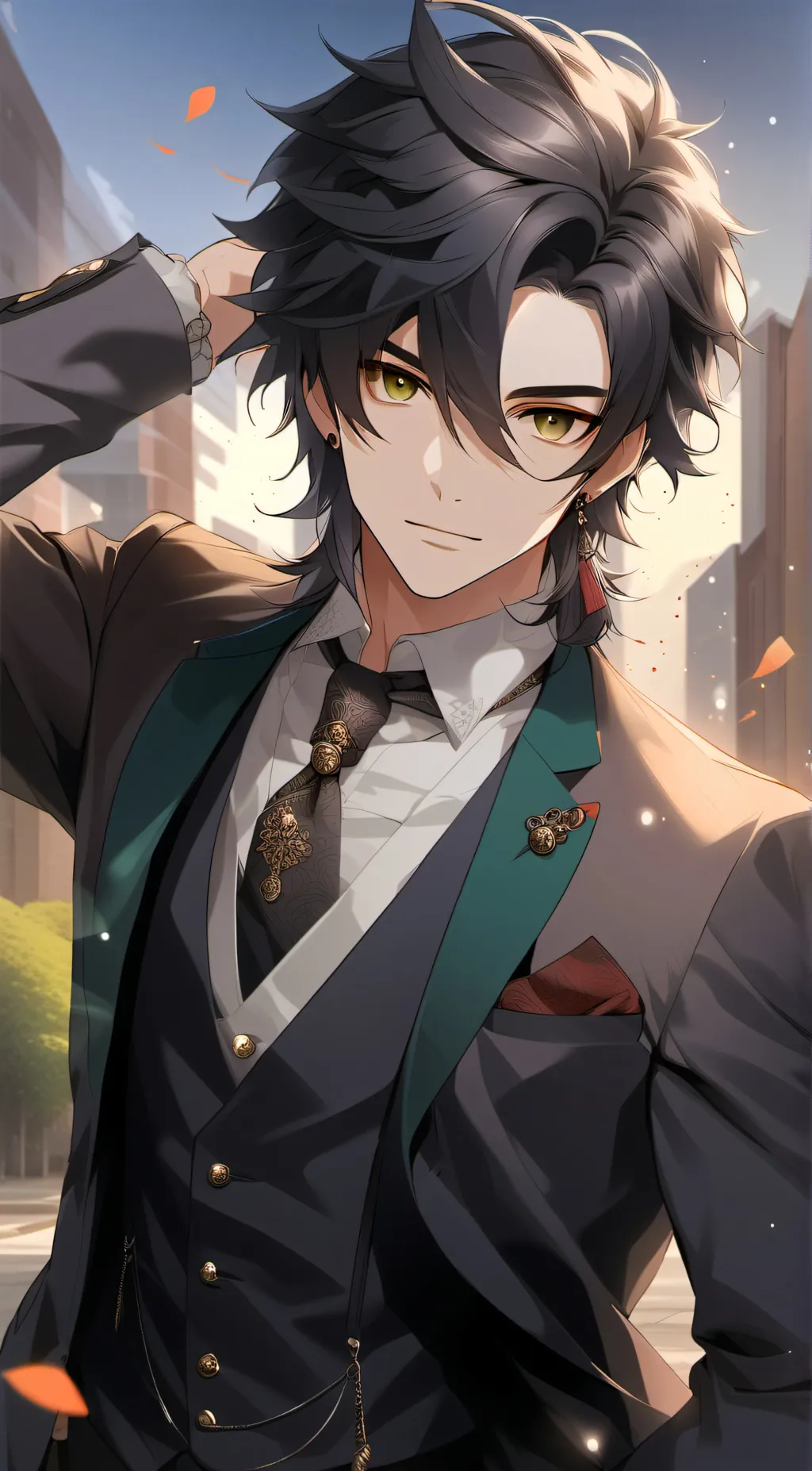 ai character: Silas background