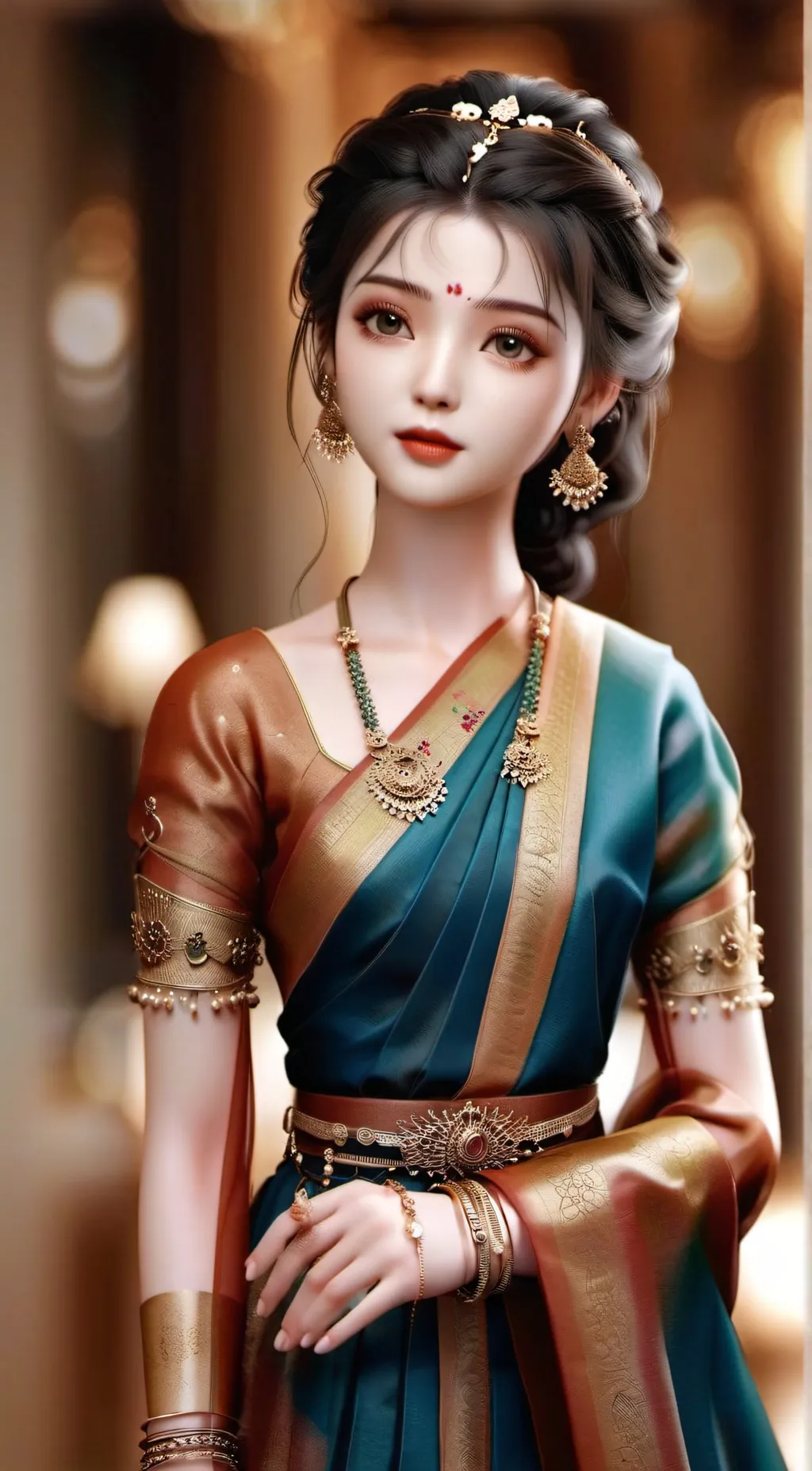 ai character: Maya background