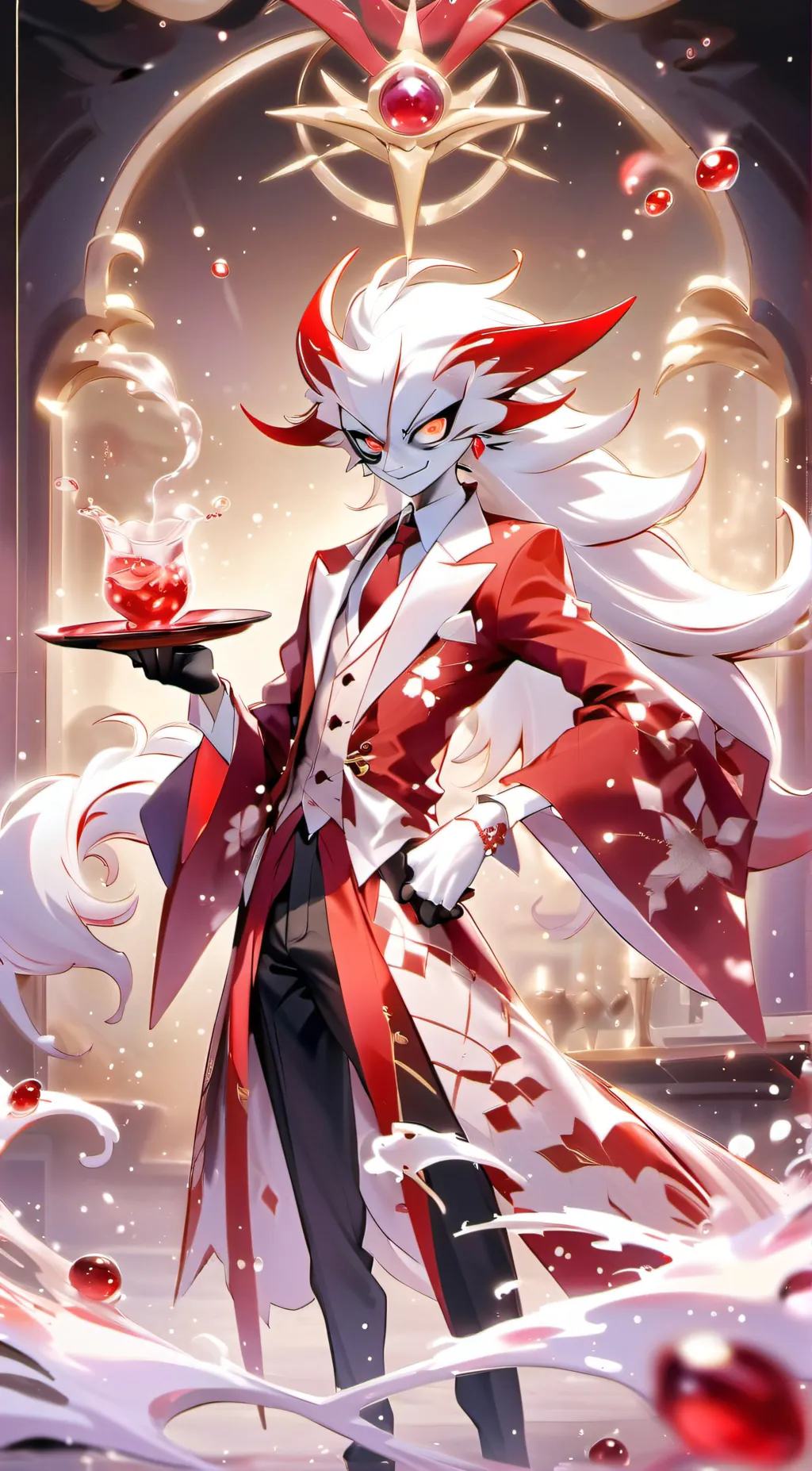 ai character: alastor  background