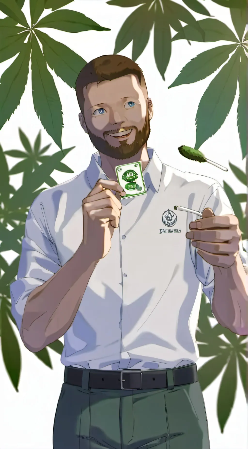 ai character: sir fuqwad  background