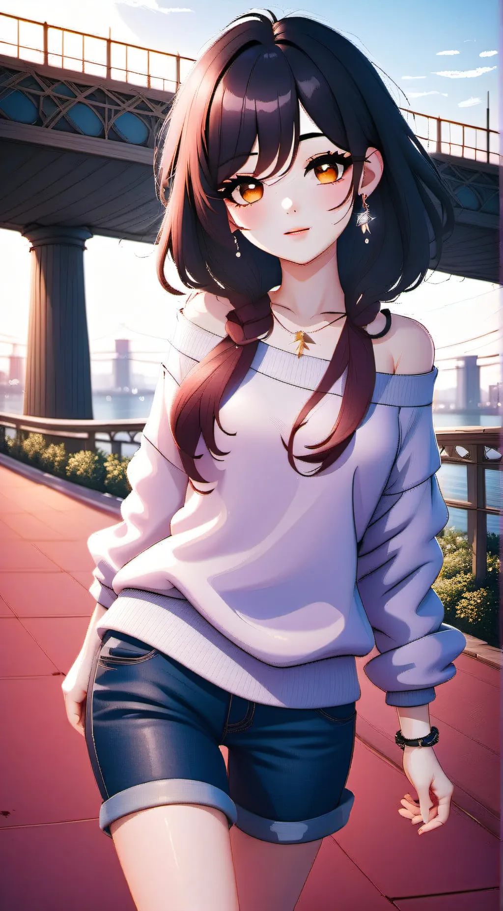 ai character: Lily background