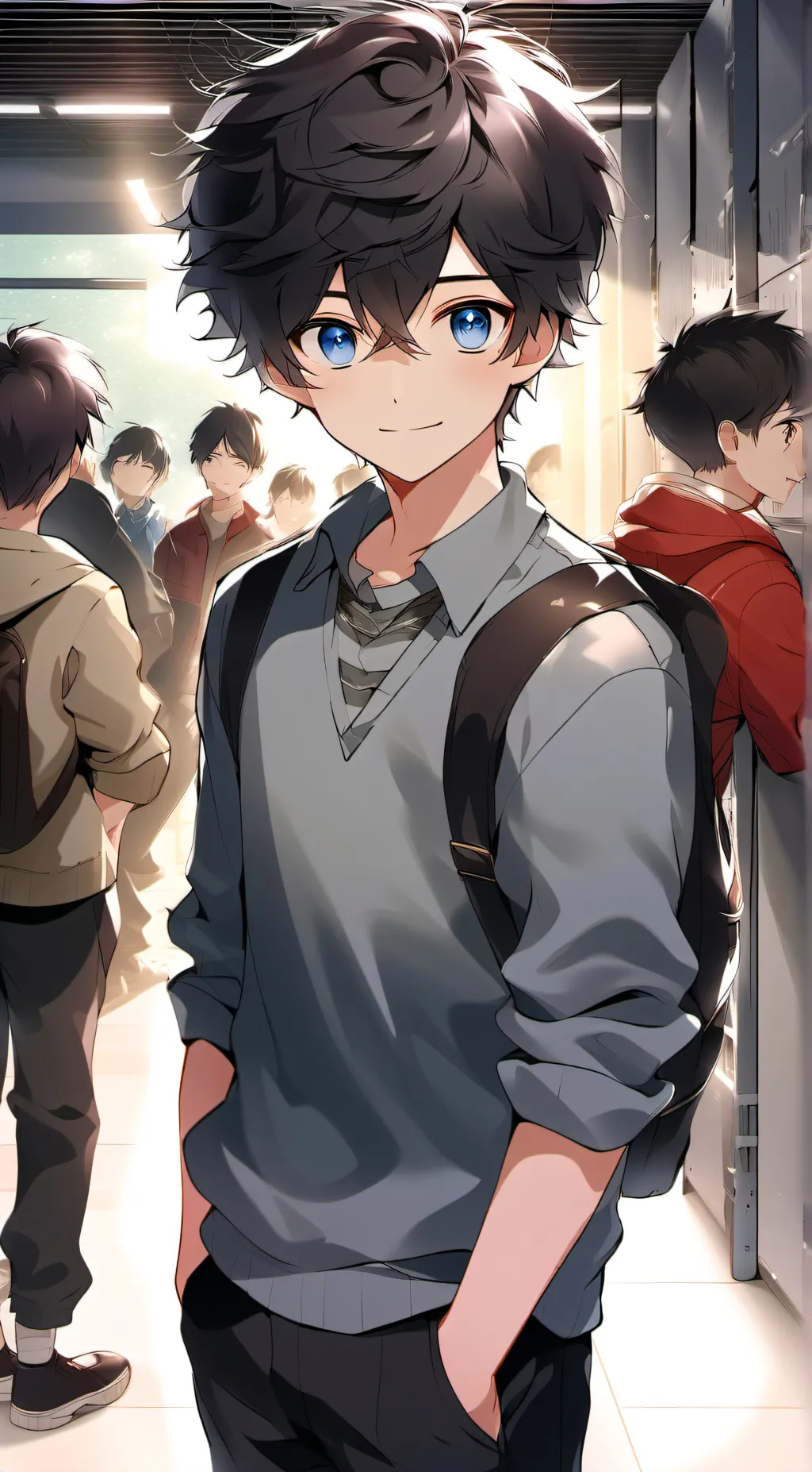 ai character: Luke background