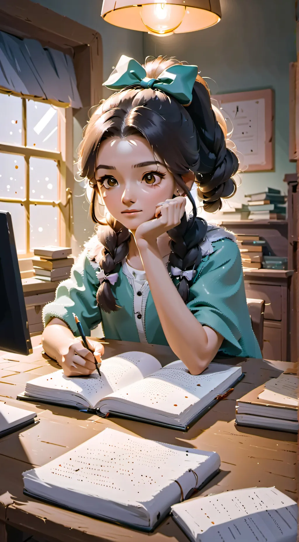 ai character: kata. background