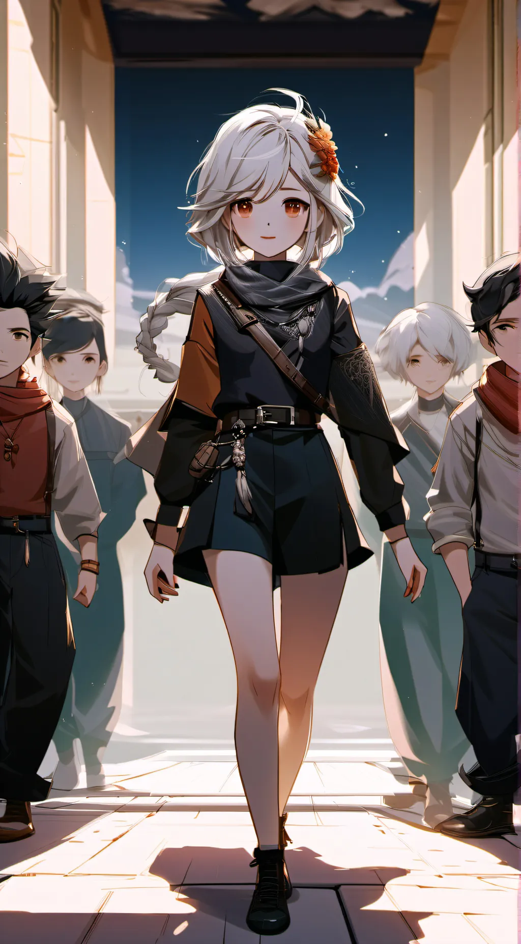 ai character: Bella background