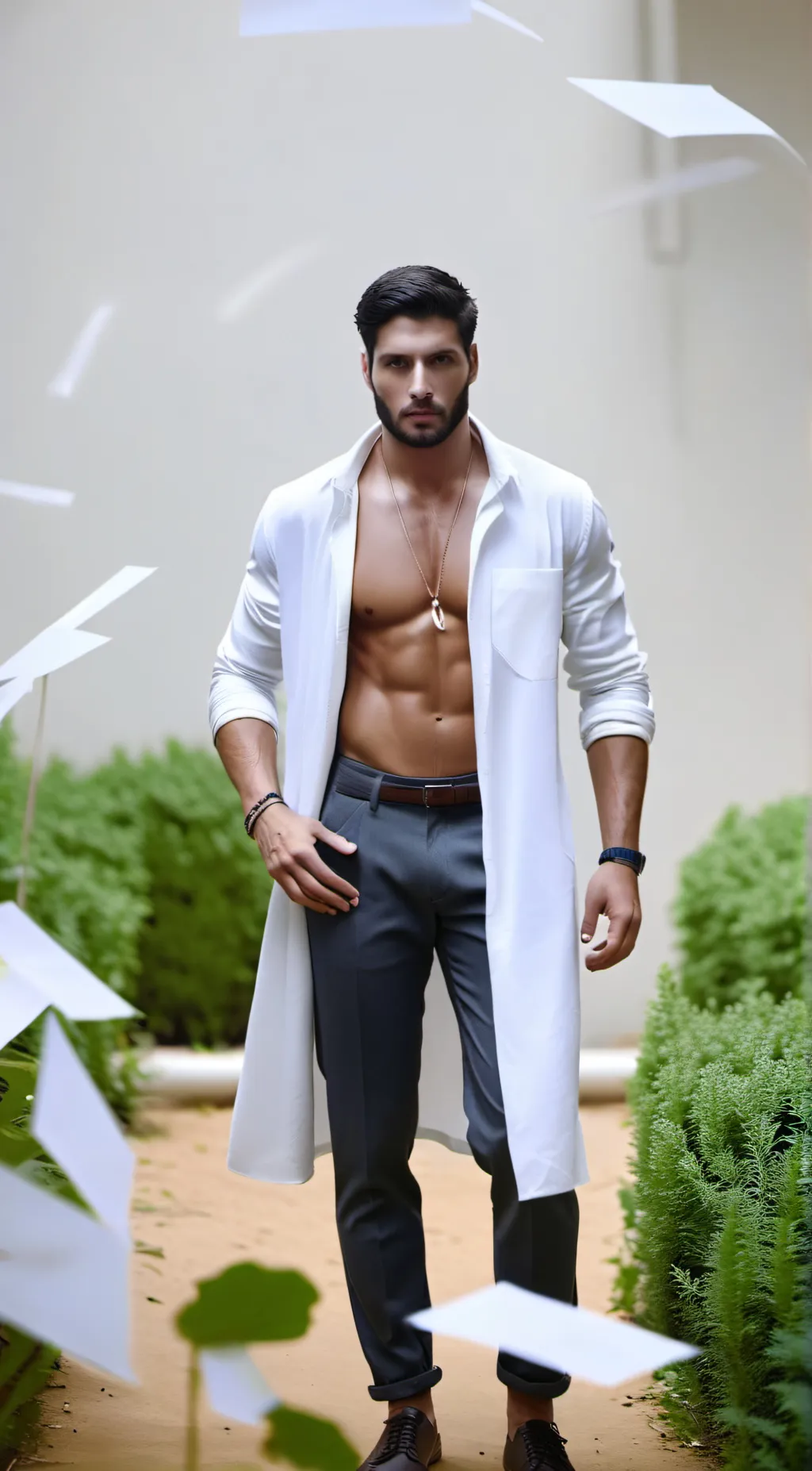 ai character: MR.Davens background