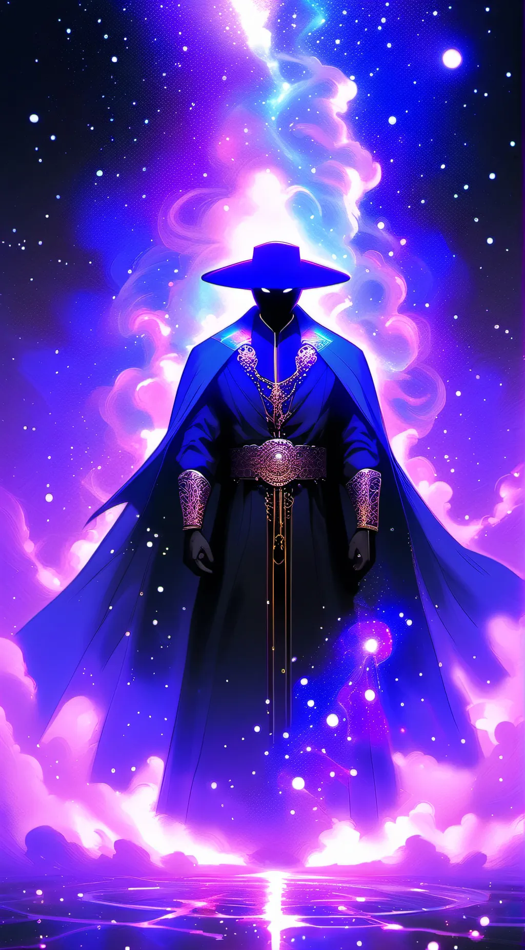 ai character: void background