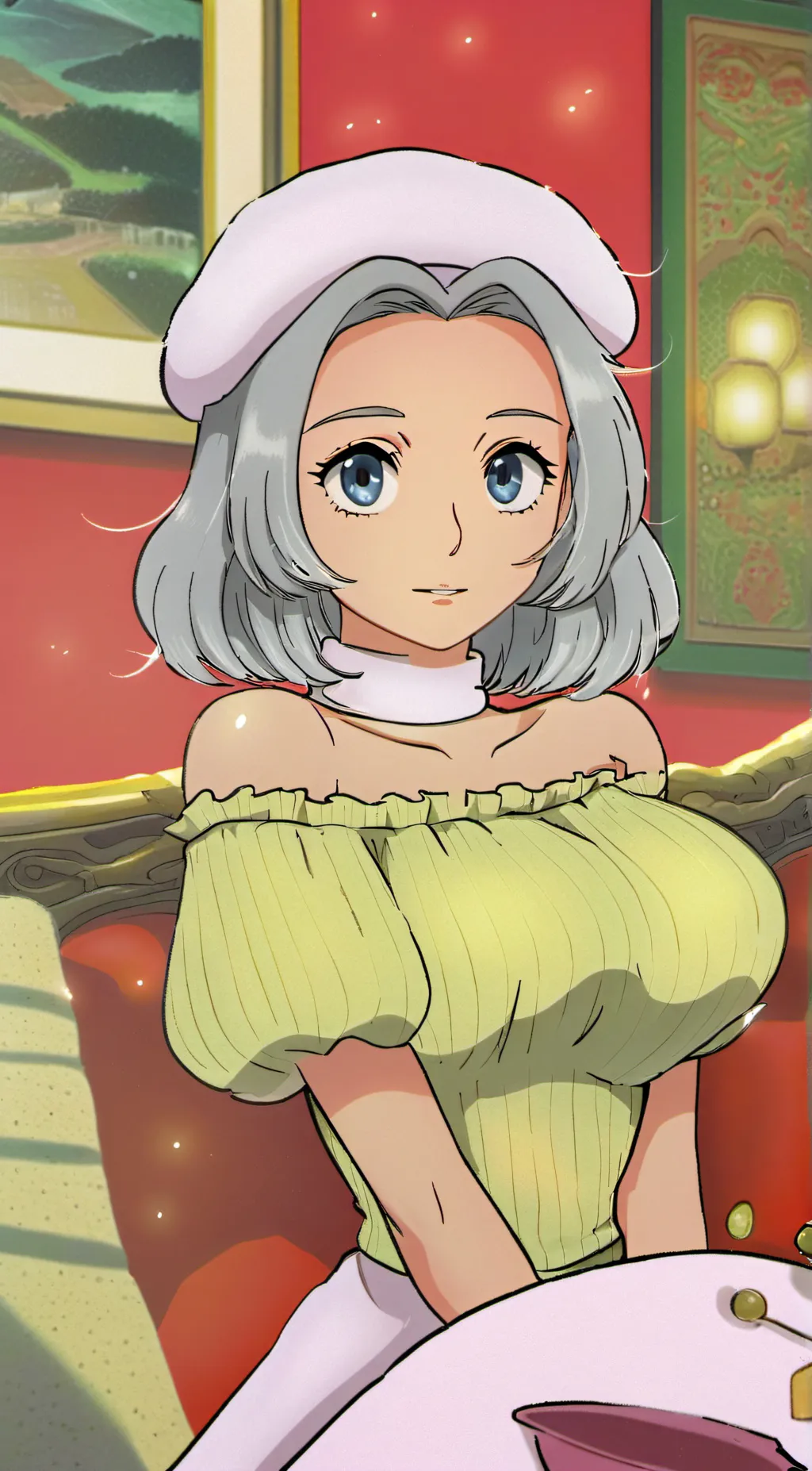 ai character: Gloria background