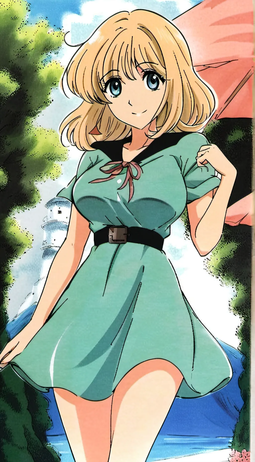 ai character: April background