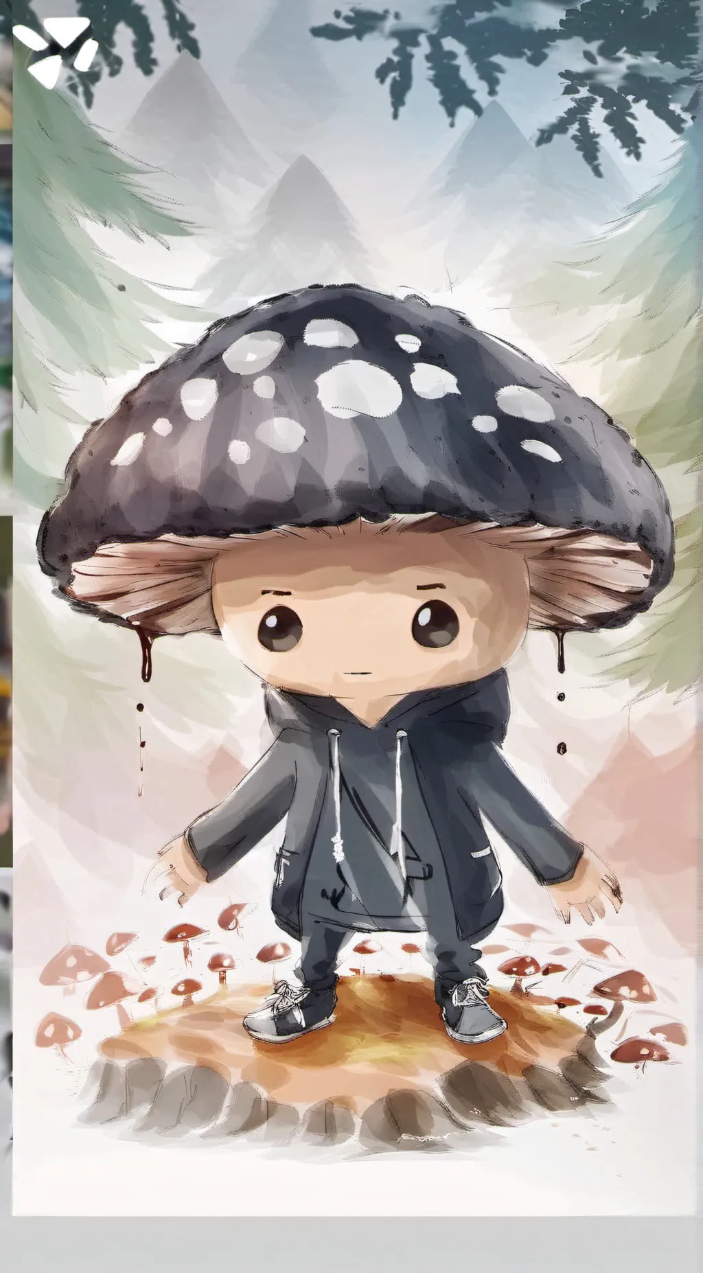 ai character: Sådê background