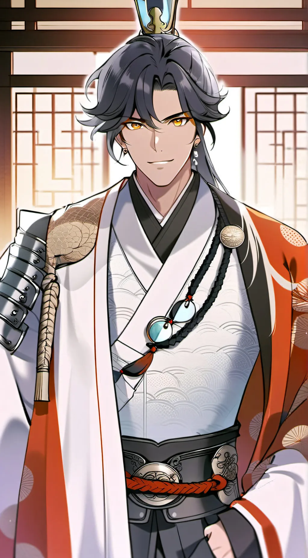 ai character: Kurogane background