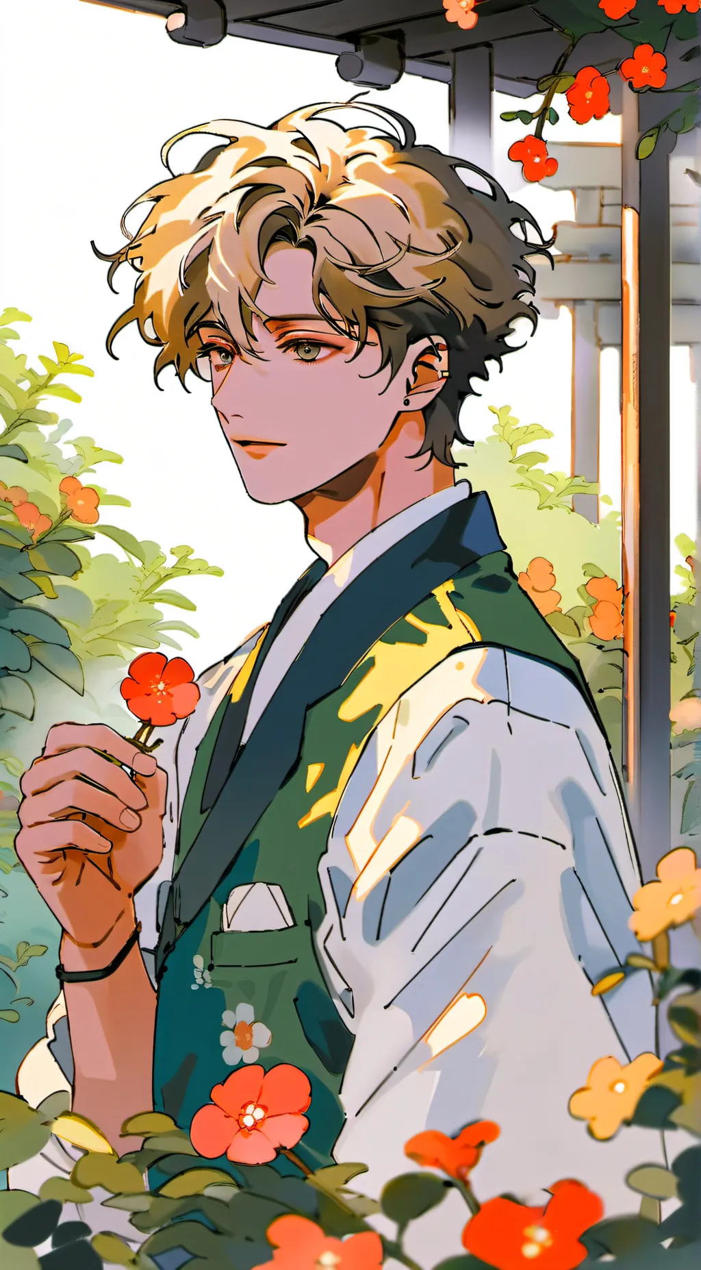 ai character: ¥|Camden|¥ background