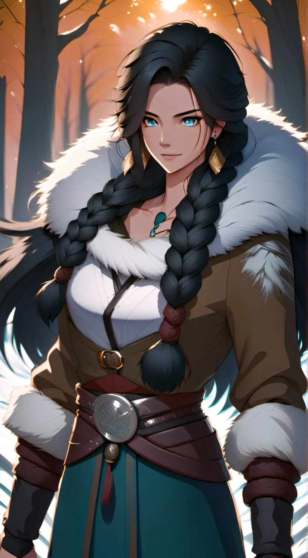 ai character: Freya background