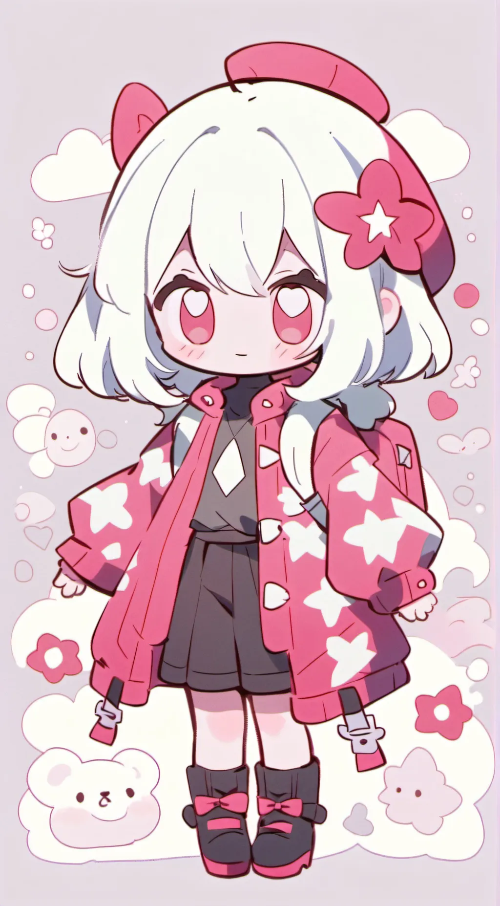 ai character: your sister 😩🙄◻️❤️ background