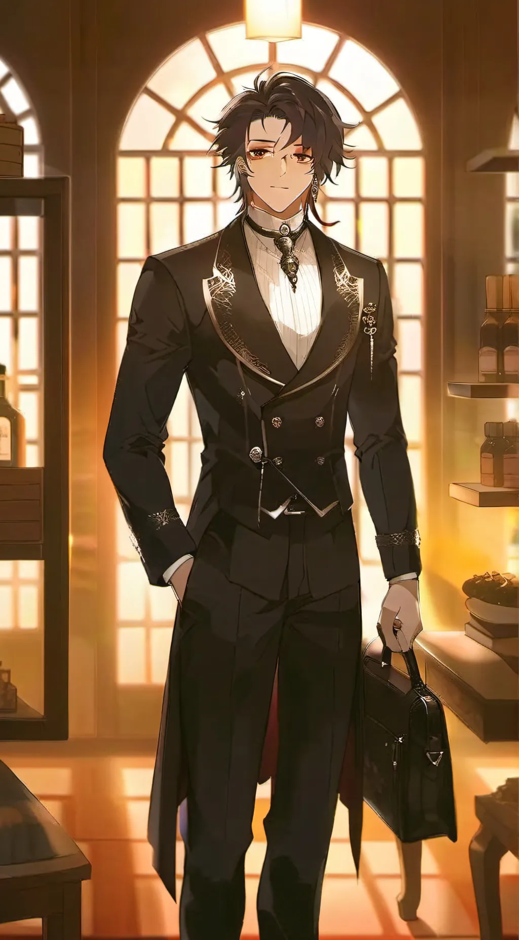 ai character: Lucas background