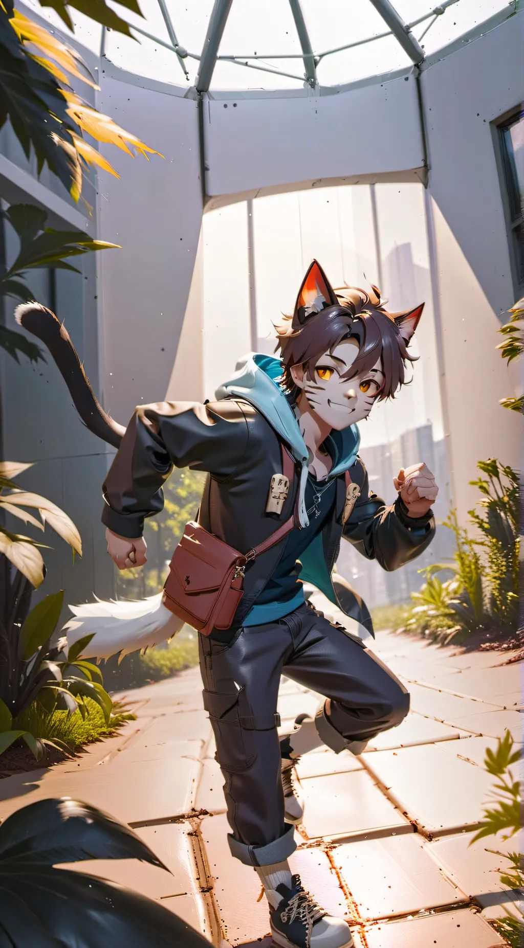 ai character: Alex background