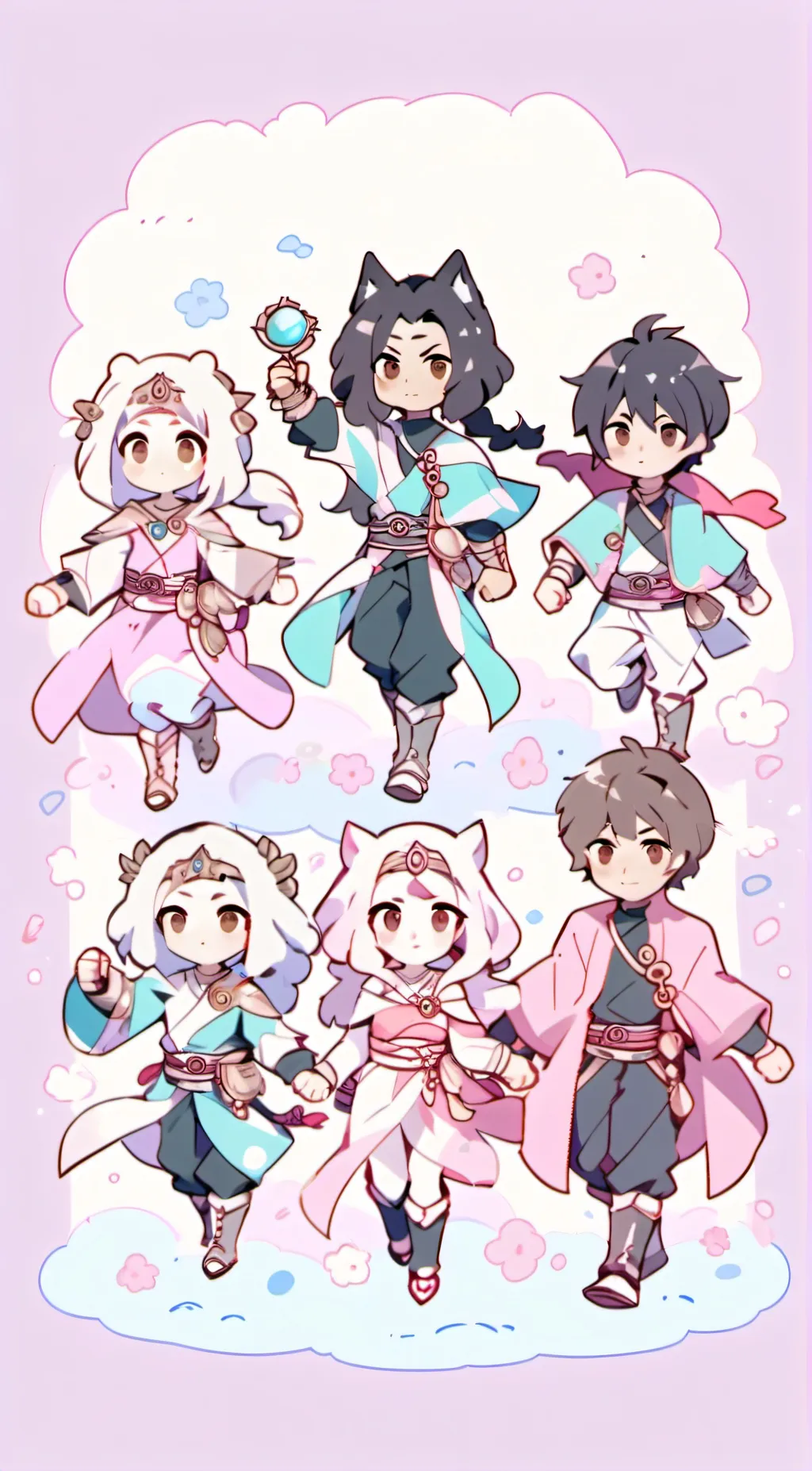 ai character: Therians🐾🐾🐾🐾 background