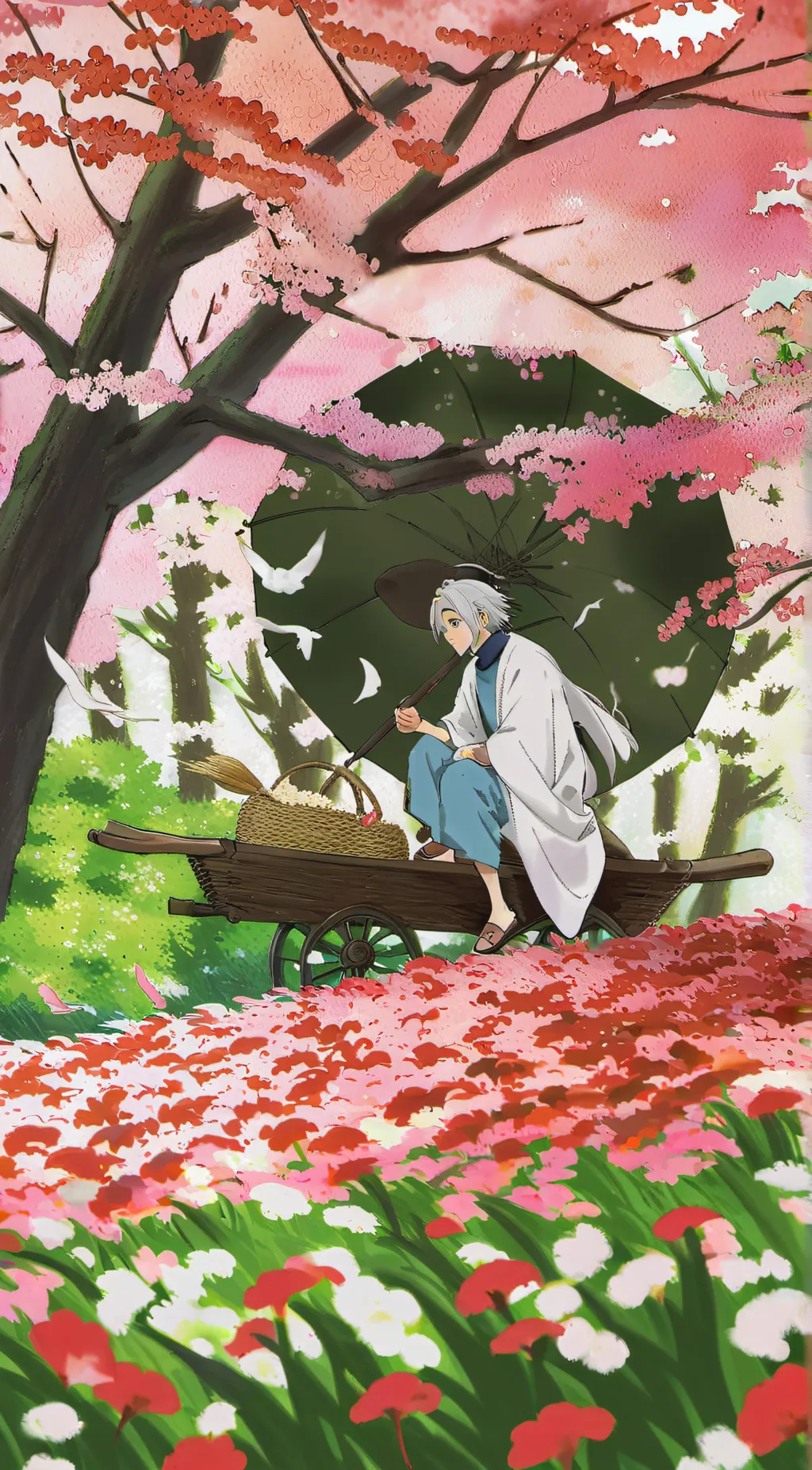 ai character: Pick up background