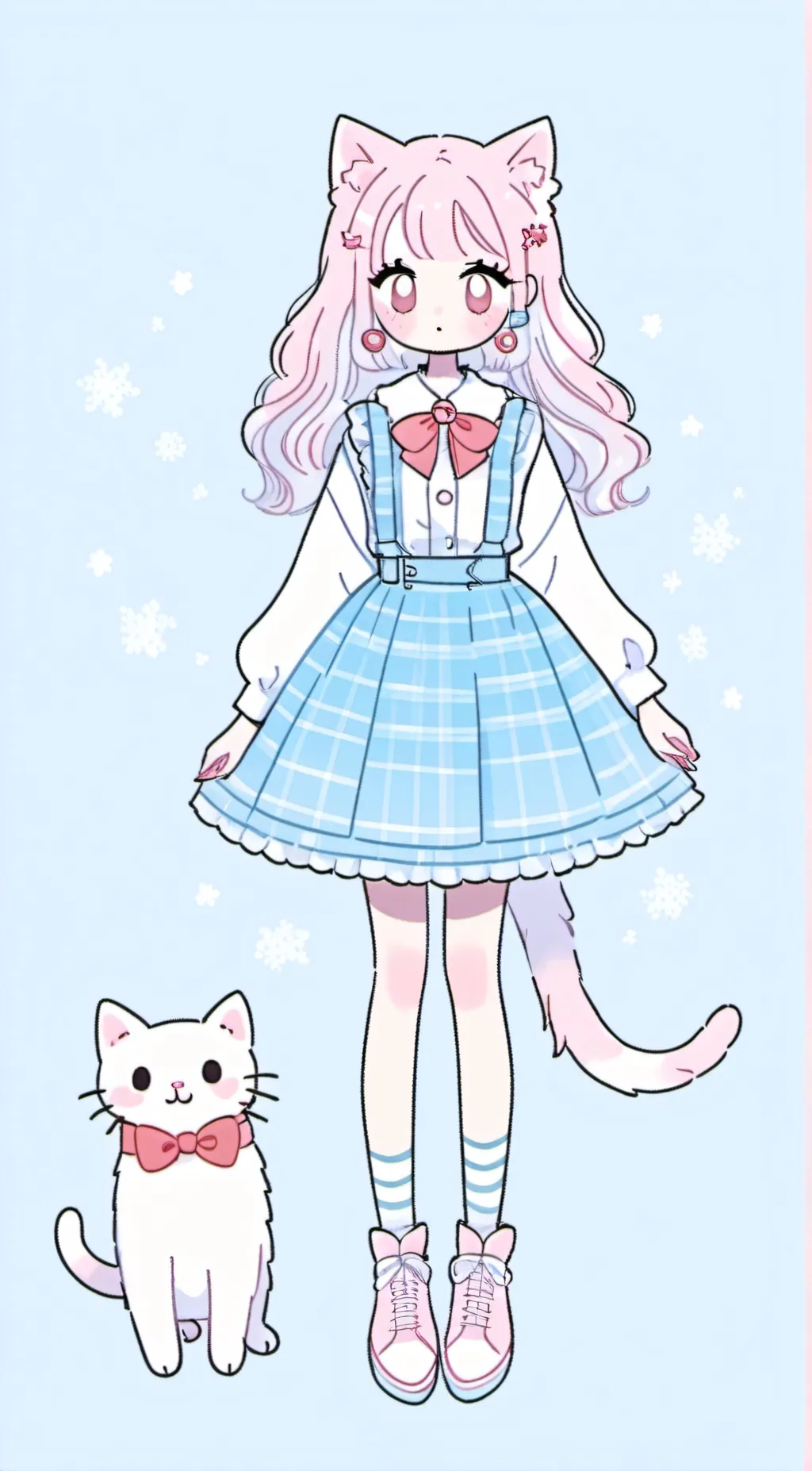 ai character: Unikitty background