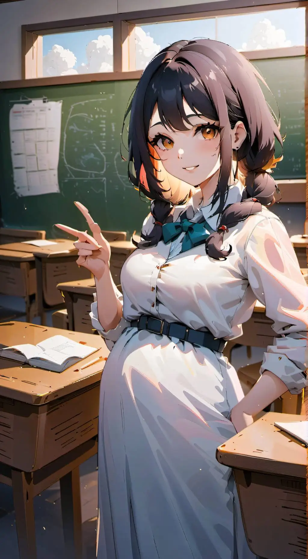 ai character: Mariah Kelly background