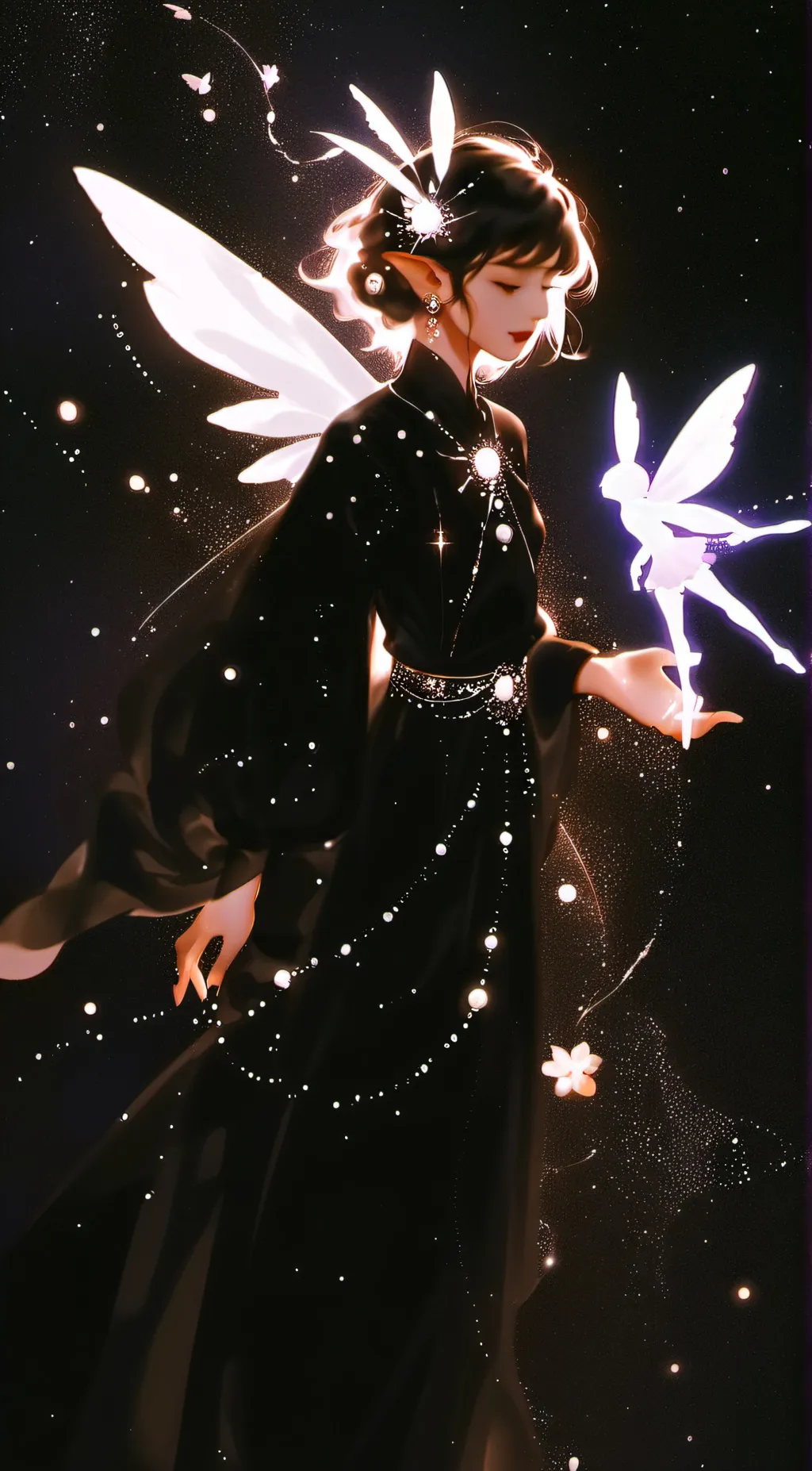 ai character: Aria background