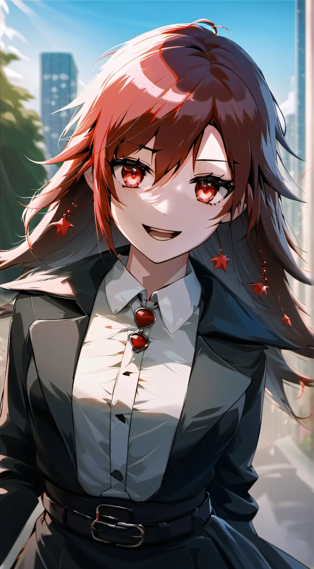 ai character: vampire background