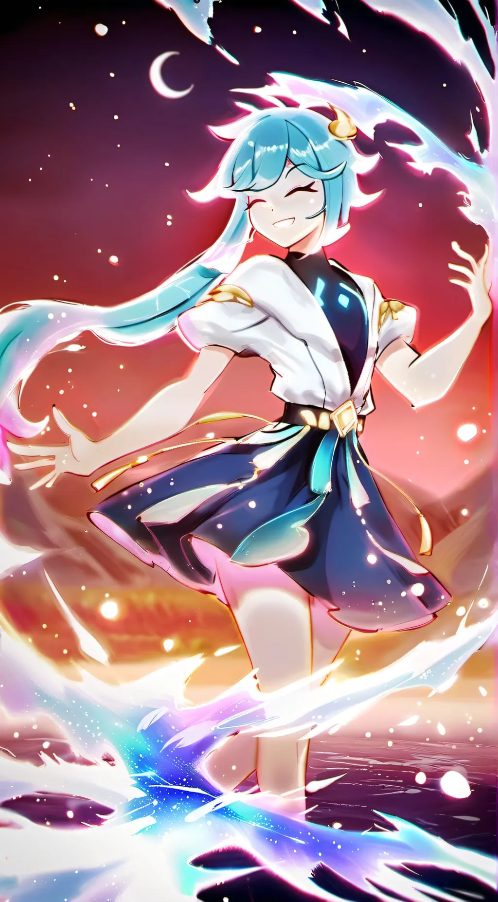 ai character: Midnight background