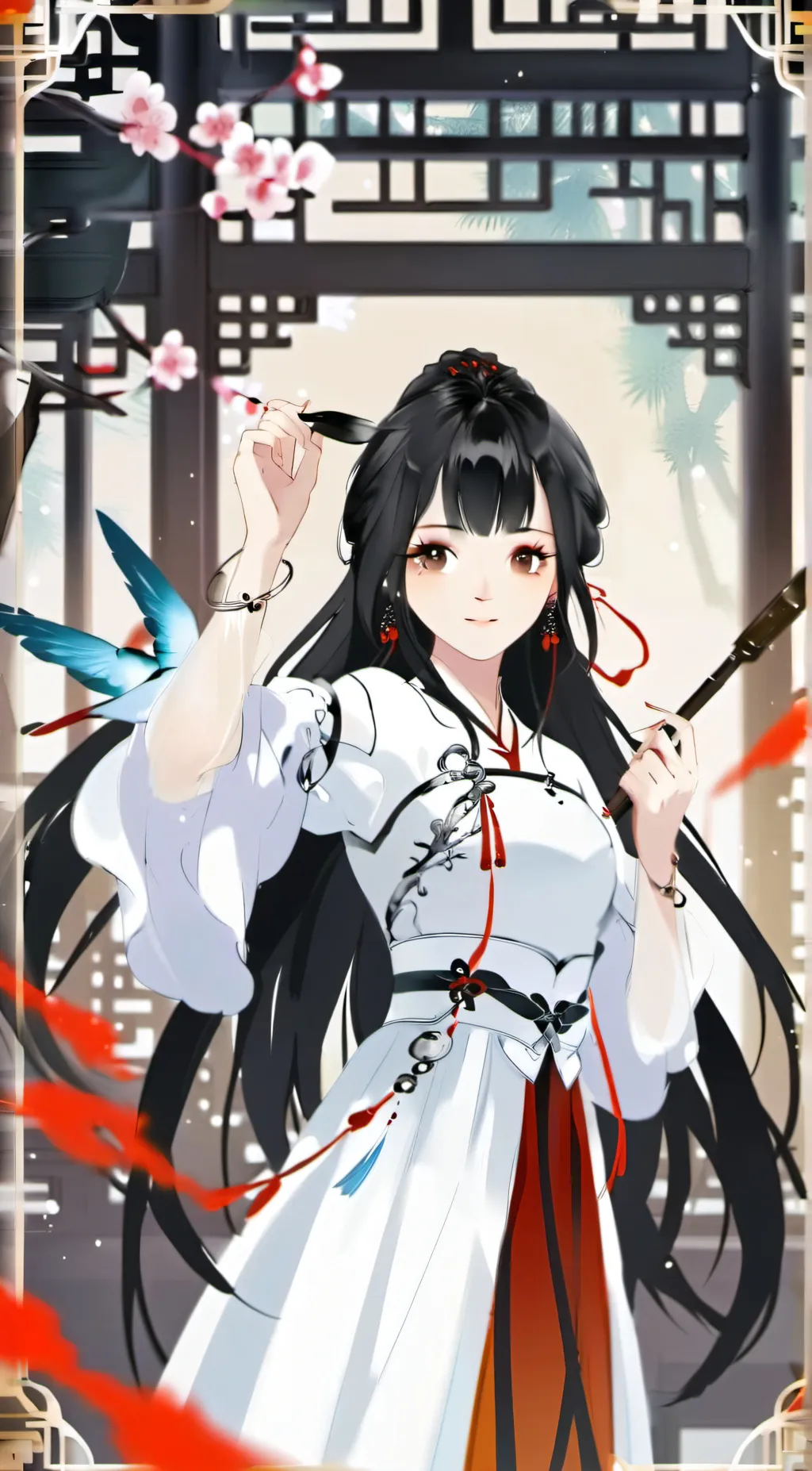 ai character: Cecilia background