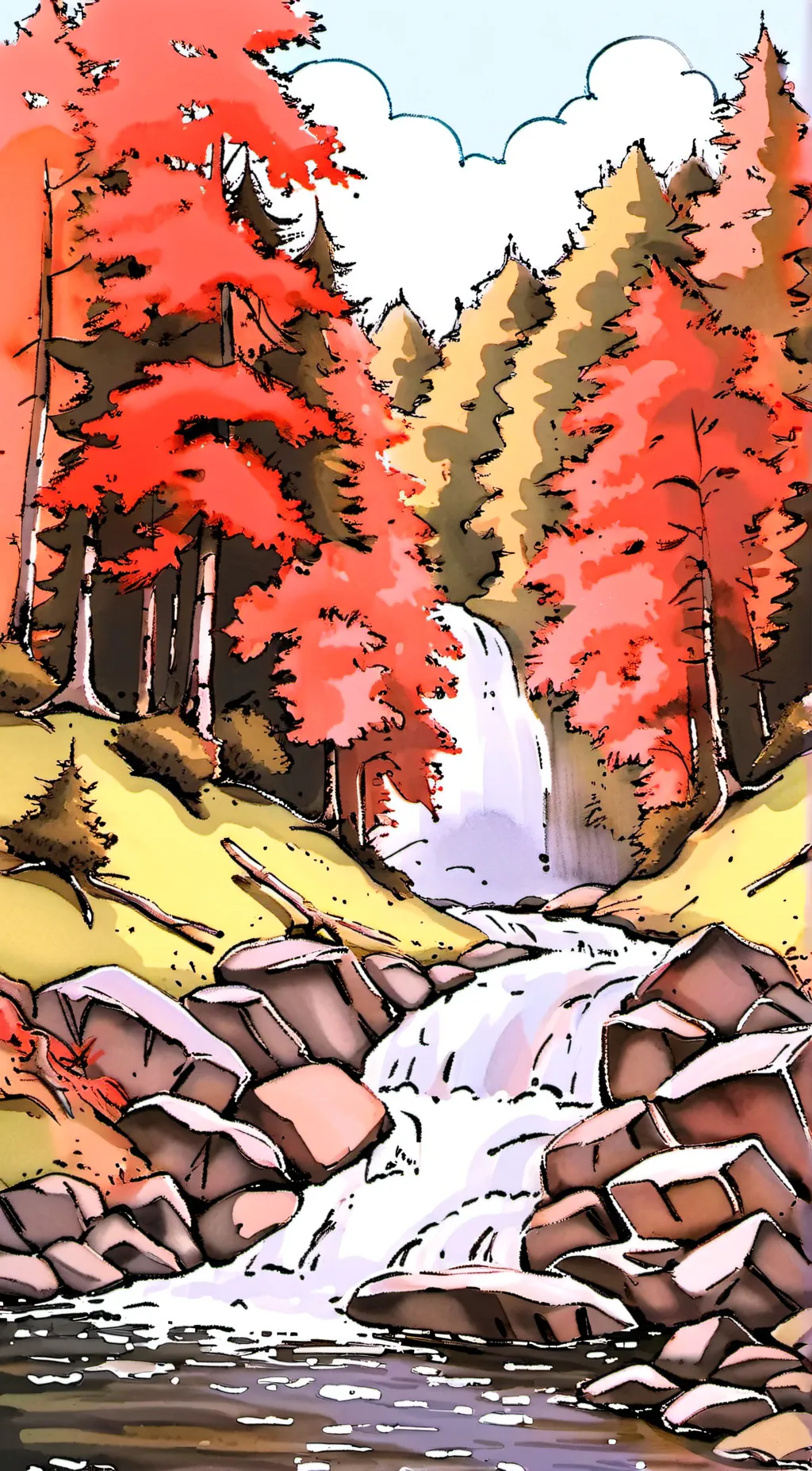 ai character: mic & aziawa background