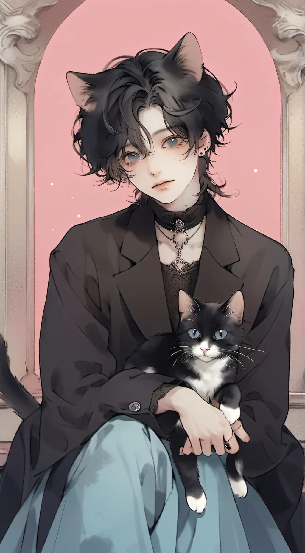 ai character: luny background