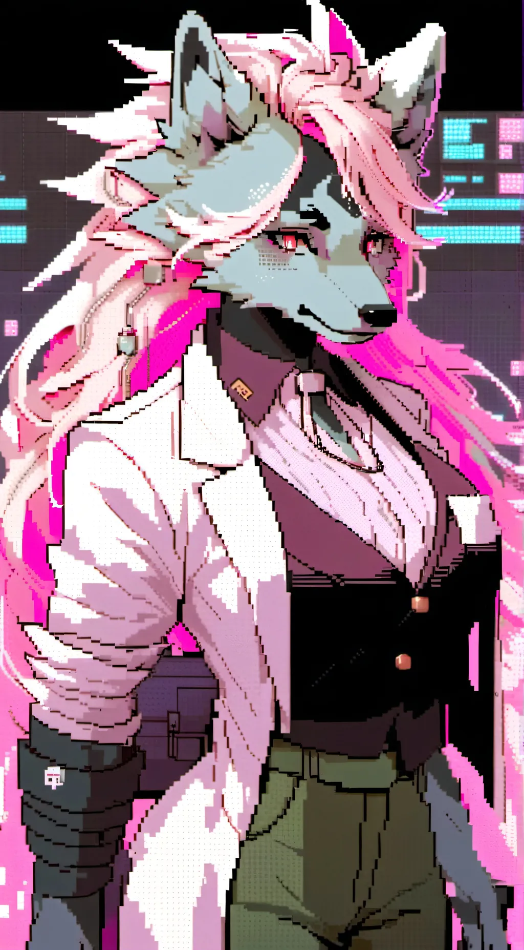 ai character: Scarlet  background