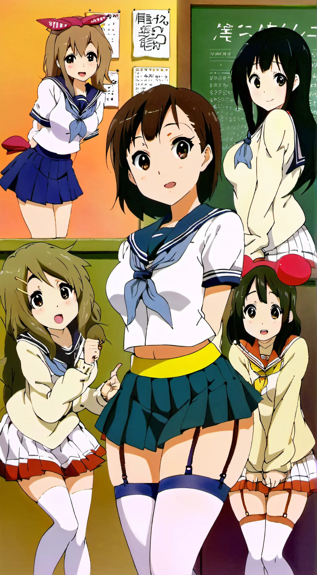 ai character: Everbloom School background