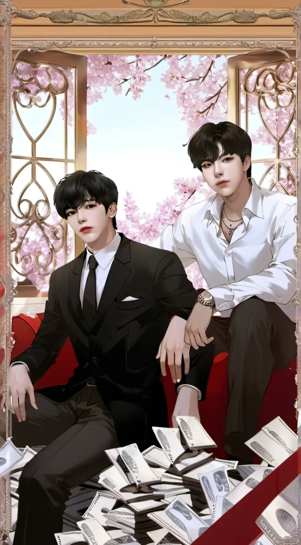 ai character: mafioso e kim background