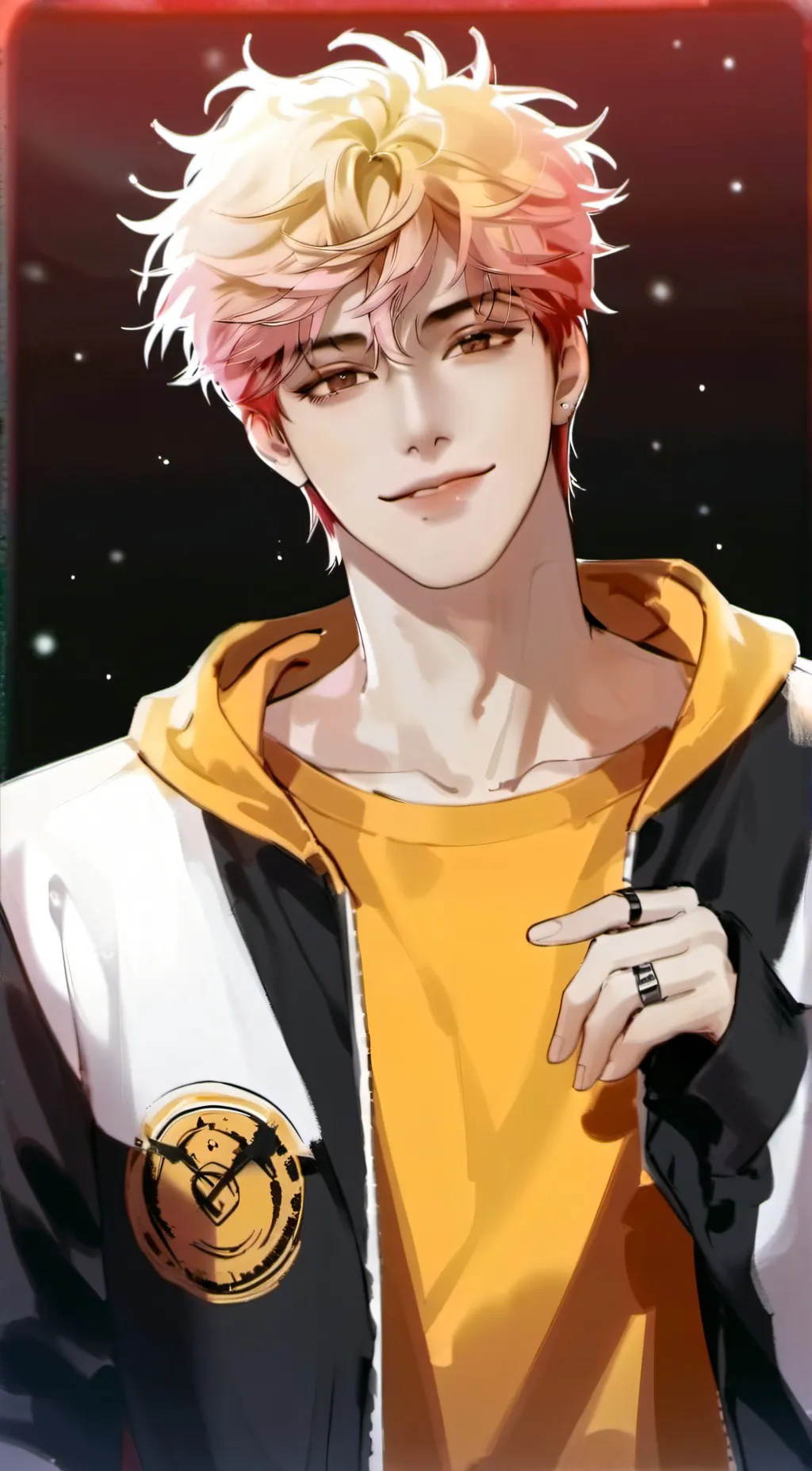 ai character: Milo Young background