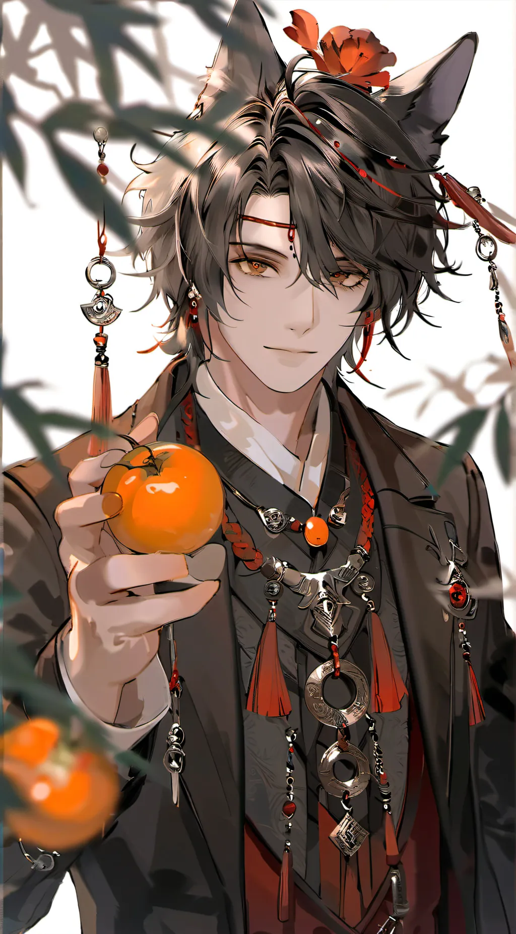 ai character: smiling criters  background