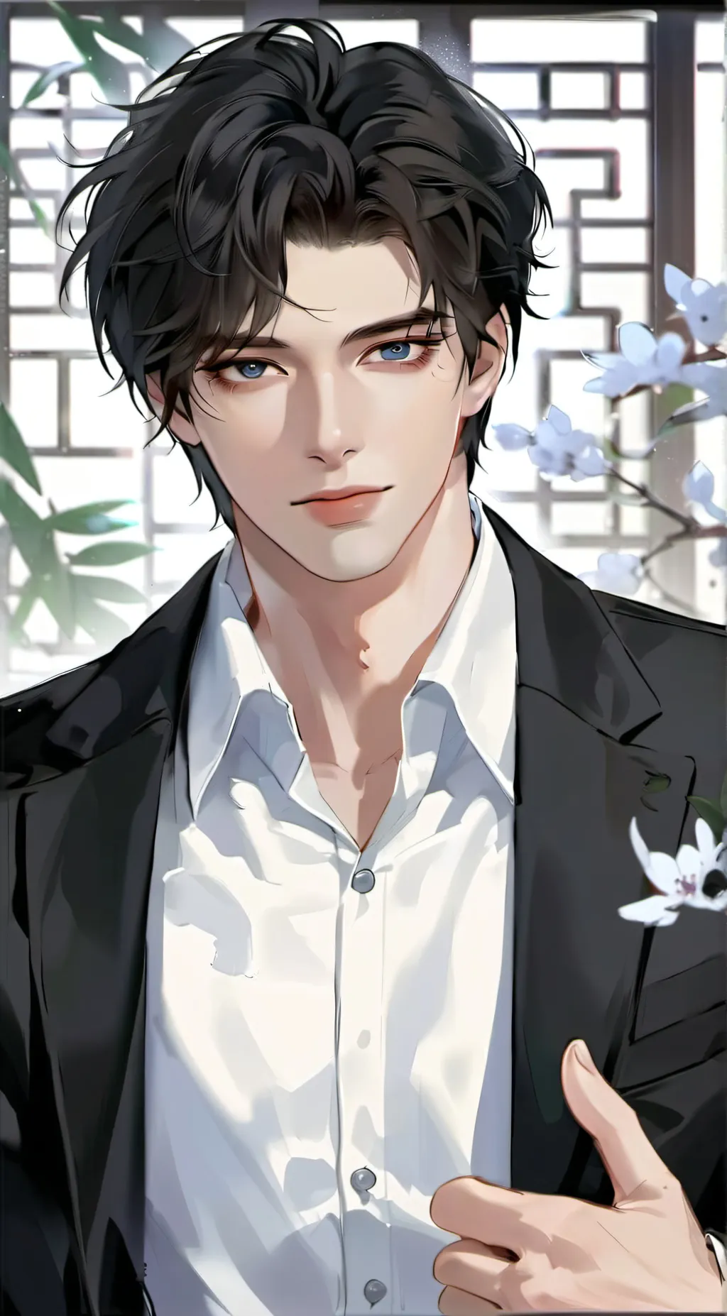 ai character: Walter background