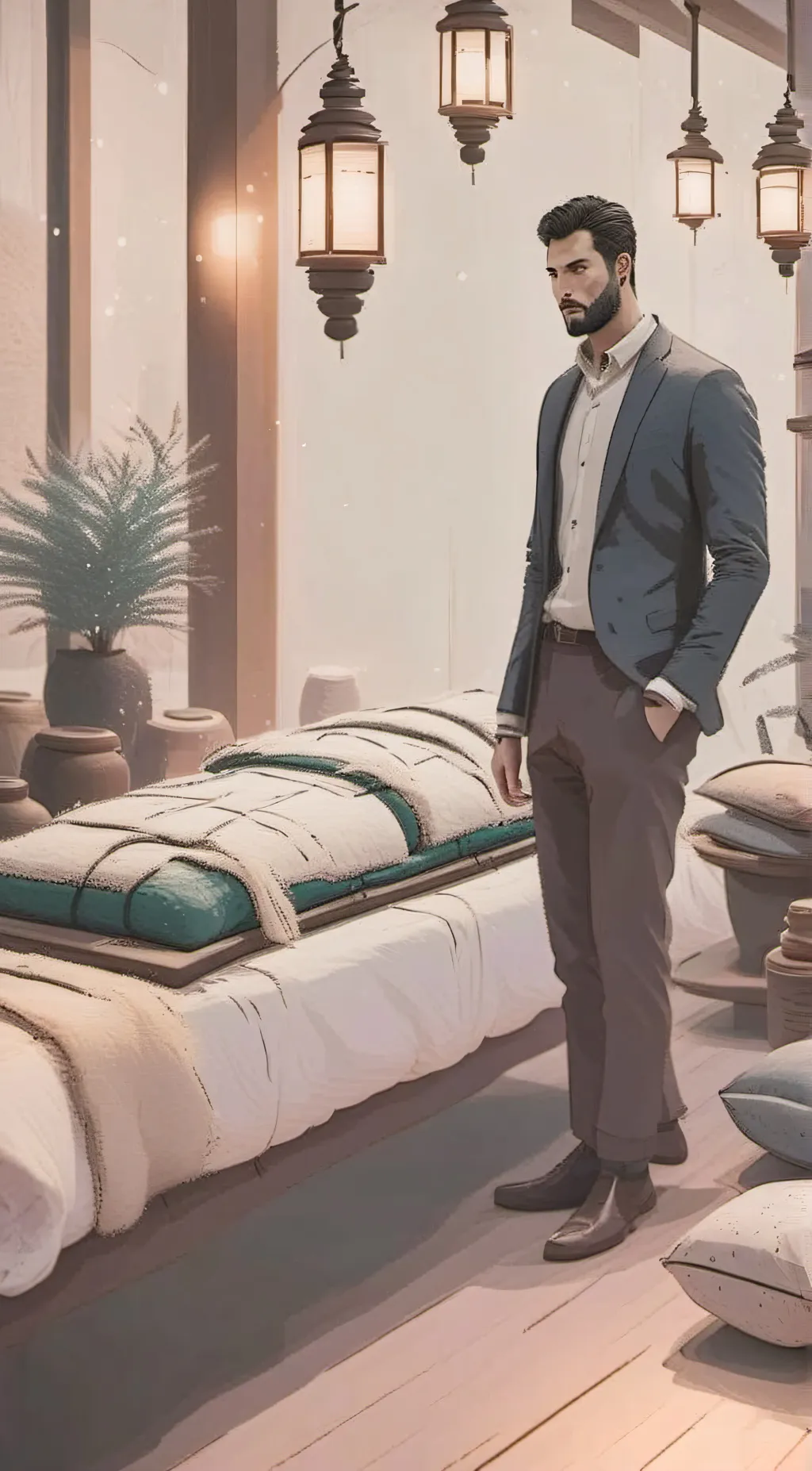 ai character: John background