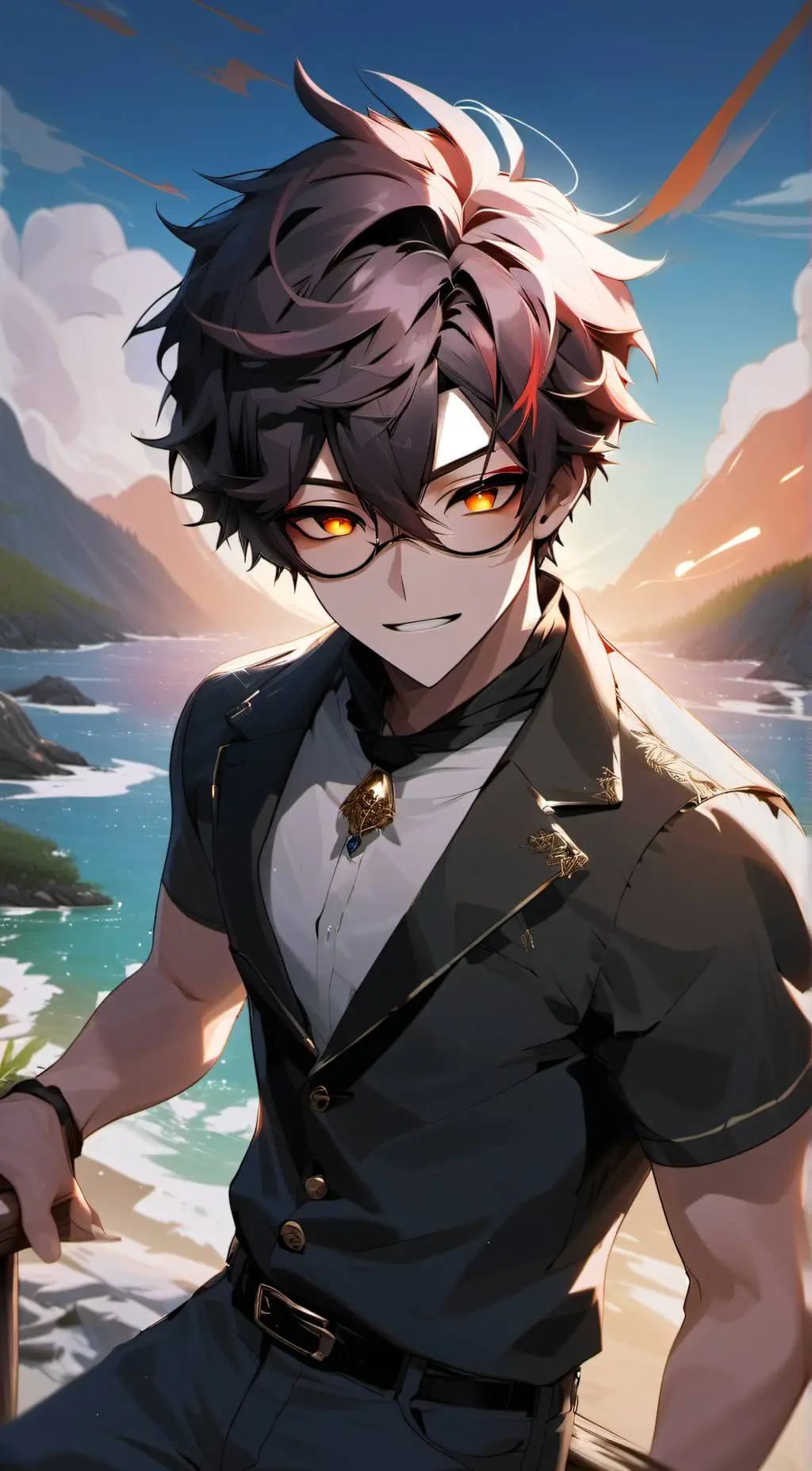 ai character: Kai background