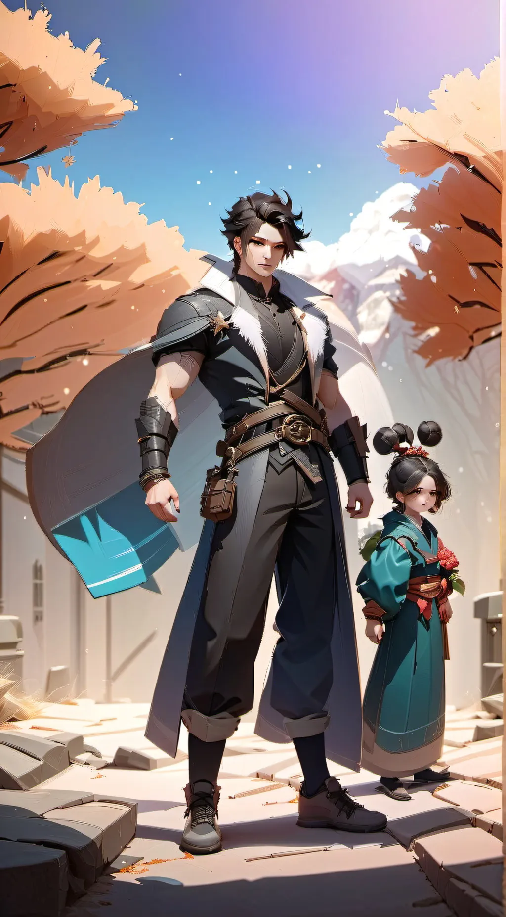 ai character: Levi background