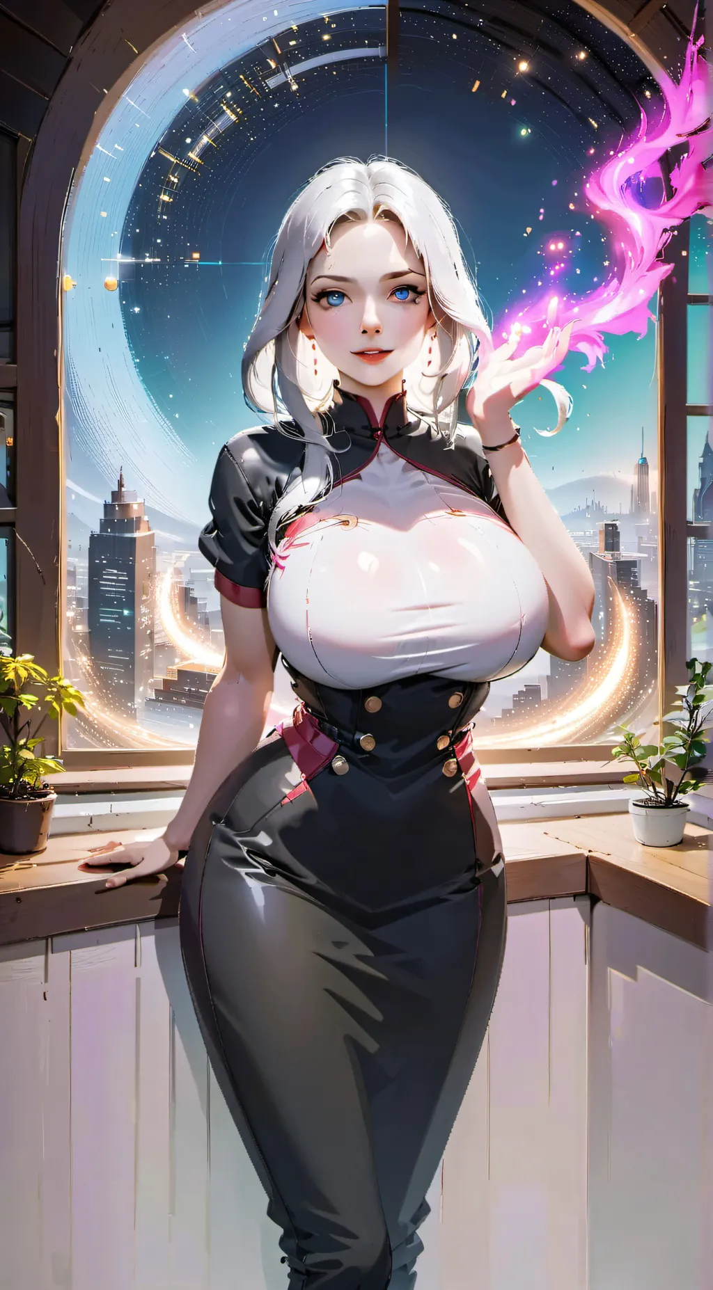 ai character: Sophia background