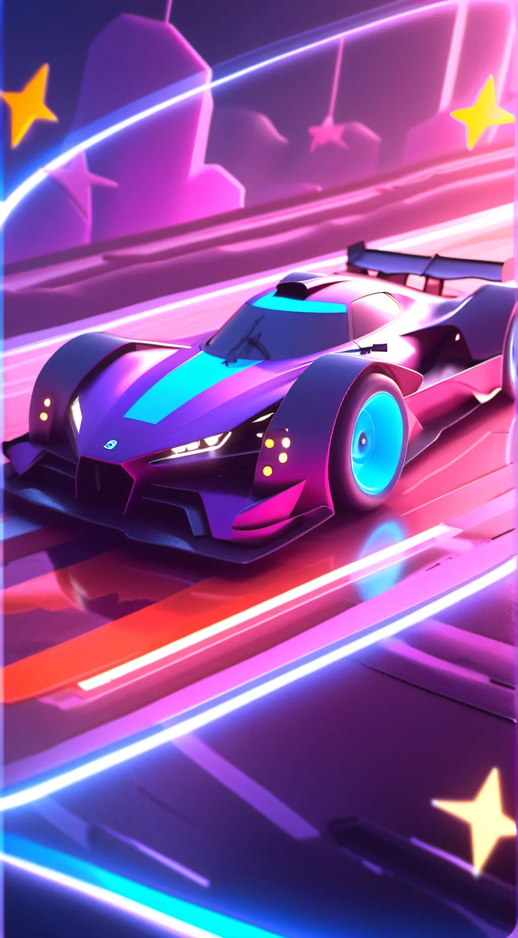 ai character: LILLY  background