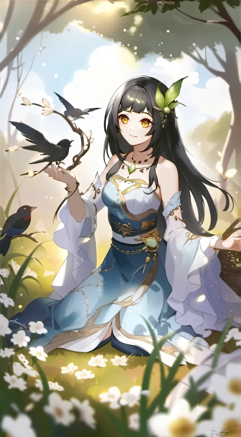 ai character: Meme background