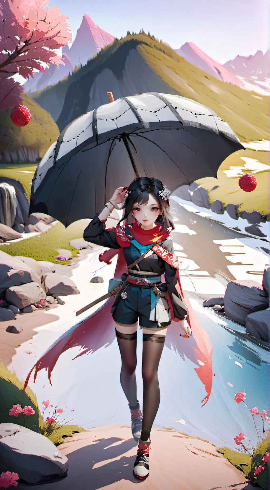 ai character: Lily  background