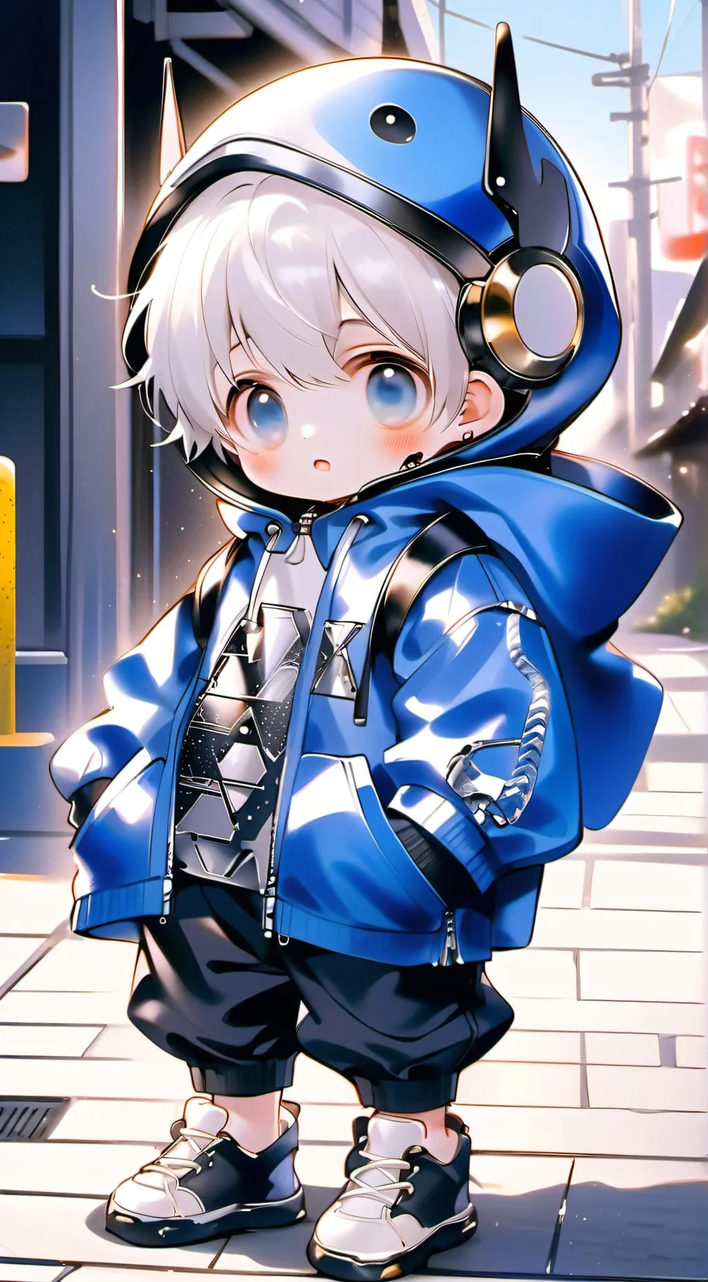 ai character: leo background