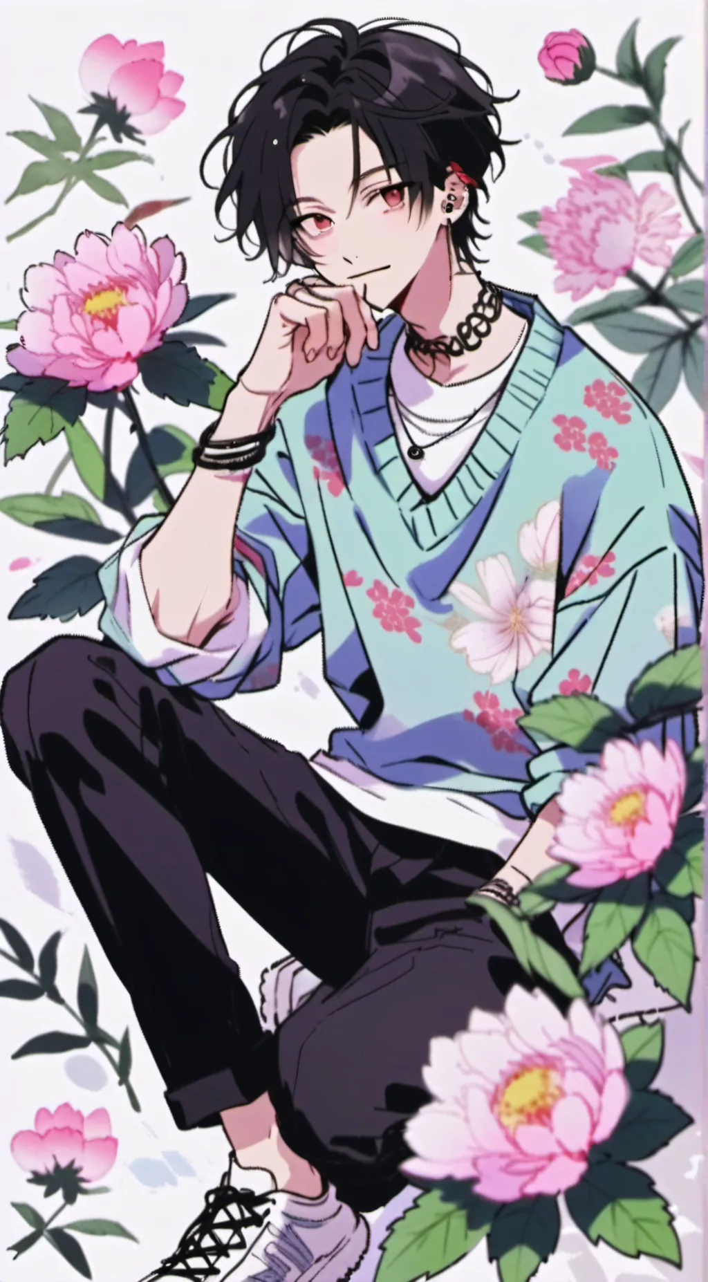 ai character: 瑞安 background