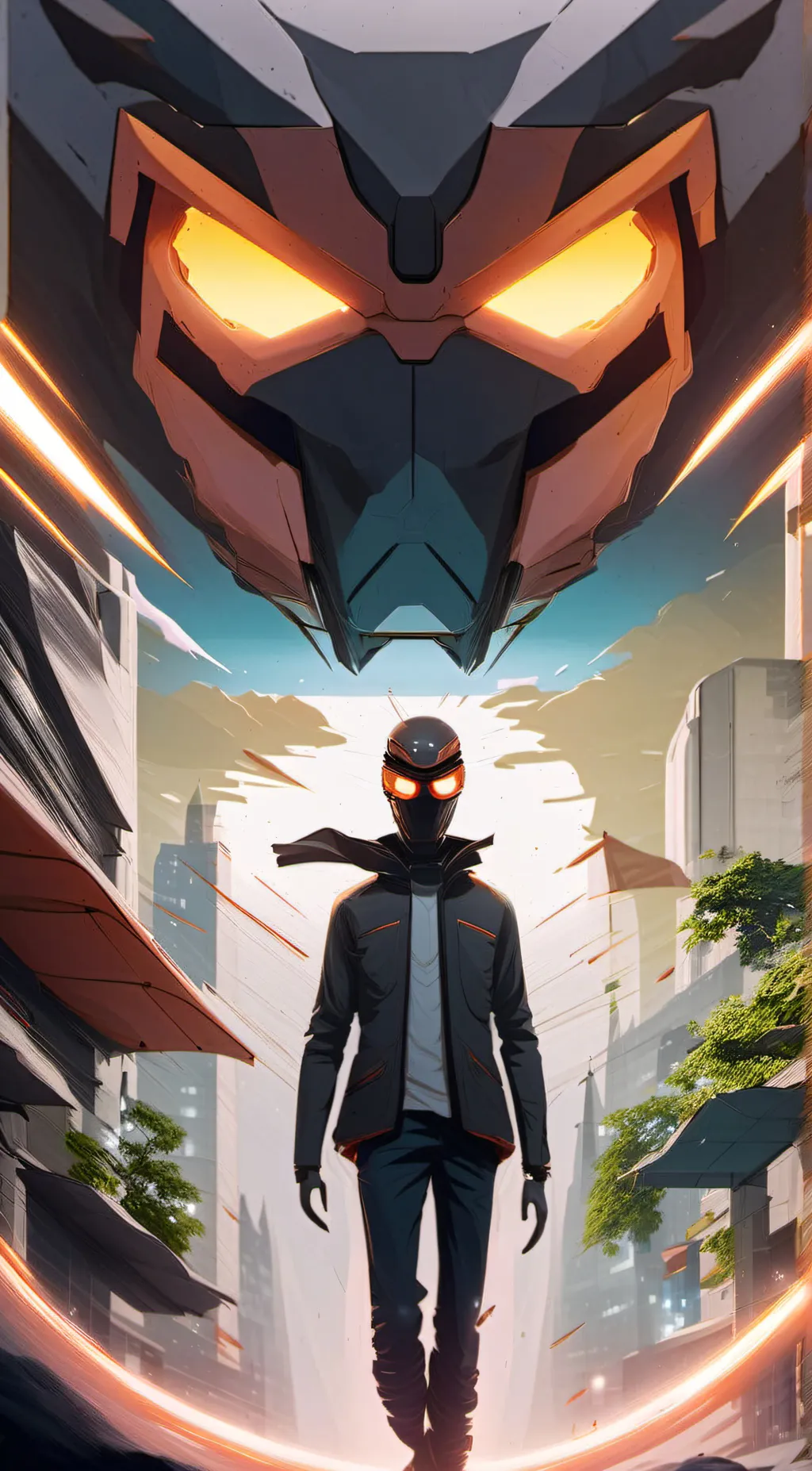 ai character: saian background