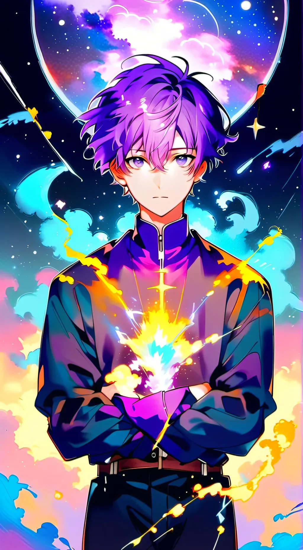 ai character: Eads Velasquez  background