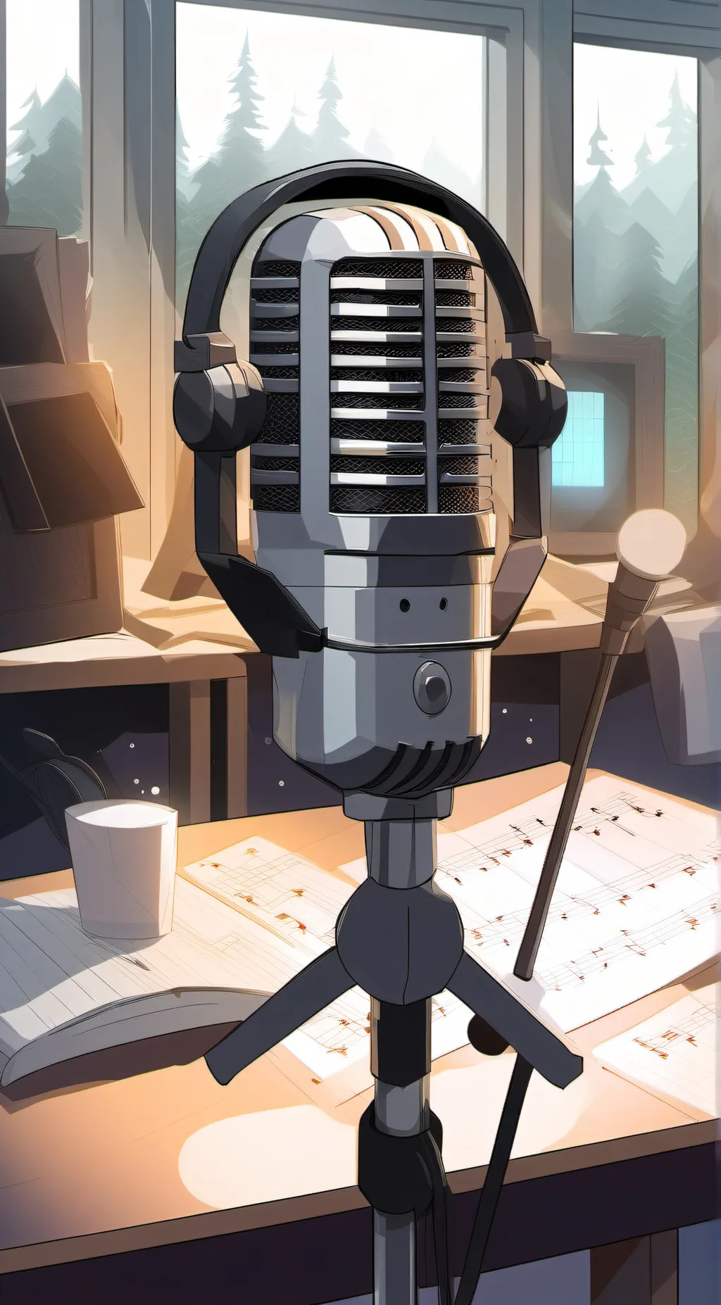 ai character: complete the song  background