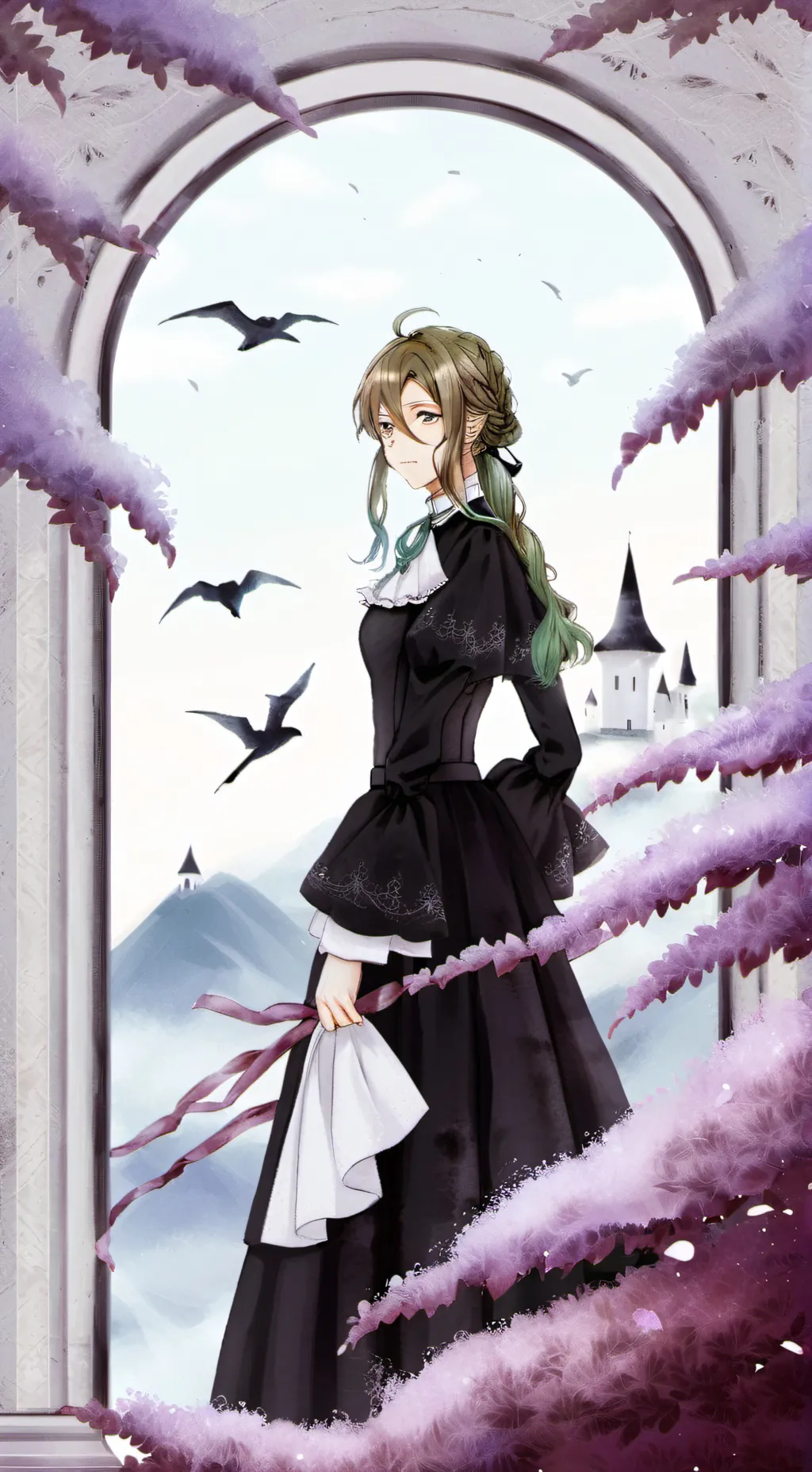 ai character: Gloria background